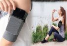 Amplify Your Jogging Experience with a Sports Arm Bag with Headphone Access