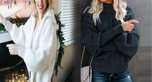 Cozy Up in Style: Embrace Winter Nights with Comfortable Oversized Sweaters